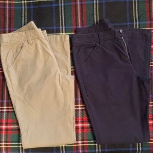 Bonobos Slim 6 Pocket Chino Pans - 2 pair